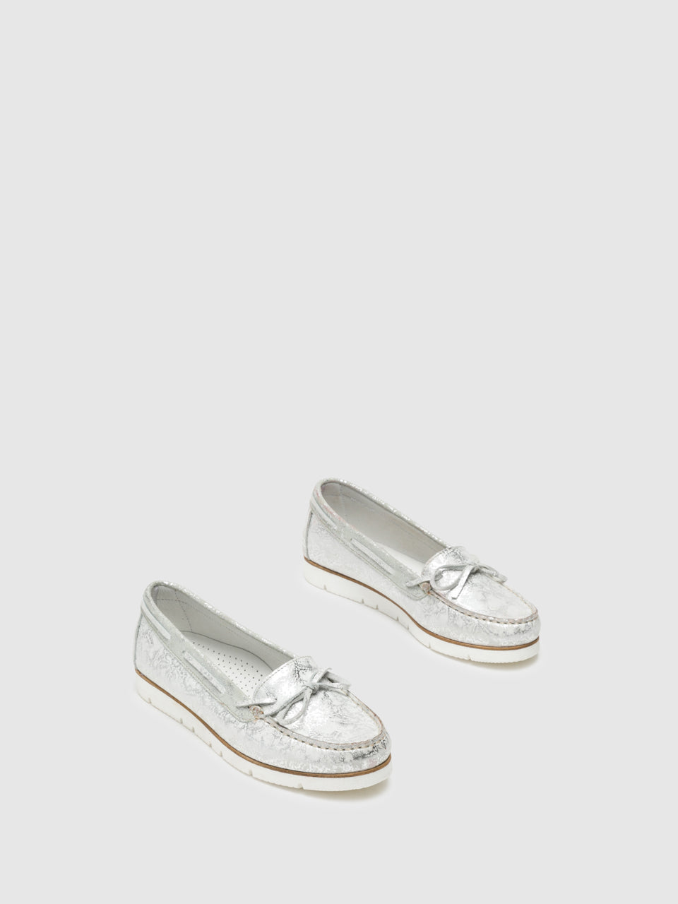 Foreva Sapatos de Vela em Prateado